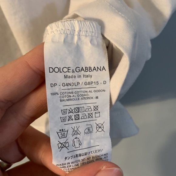 Designer OFF-WHITE 2013 "Main Label" Dolce & Gabbana DP-G4N3LP/G8P15-D  XL - Picture 8 of 10